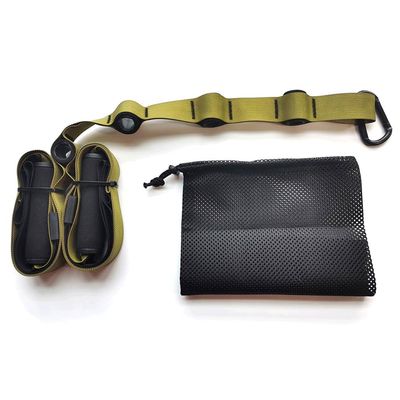 ASWRTYJO Suspension Resistance Bands Set Hanging Belt for Training Yoga Stretch Strap Pull Rope Fitness Bands Exercise Home Gyms Workout(No door anchor2)