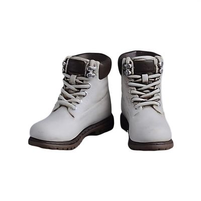 Fremego 1/12 Scale Male Climbing Boots Combat Shoes for 6inch Figure White