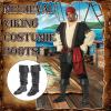 Pirate Boot Covers Medieval Renaissance Costume for Mens Womens view 2