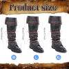 Pirate Boot Covers Medieval Renaissance Costume for Mens Womens view 3
