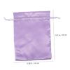 SOESFOUFU 10 Pack Satin Wig Storage Bags for Travel and Daily Use view 2