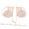 Women Sweat Pads Shoulder Girdle, Cotton Beige for Summer Running view 2