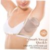 Reusable Fabric Sweat Pads with Shoulder Straps for Women Beige view 3