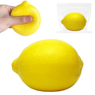 ZTATU Fruit Taba Squishy Fidgets Lemon Exercise Stress Balls for Adults