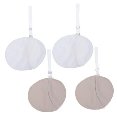 Underarm Sweat Pads 2 Pairs Polyester Reusable Guards