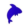 Aquamentor Max The Shark Foam Floating Mat - Durable Swim Trainer, Made in The USA, No Inflation, Logo Ready, Lake Accessories, Lake Water Toys, Foam Mat for Pool - Blue, Medium (36" x 36" x 1.5") view 1