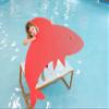 Aquamentor Max The Shark Foam Floating Mat - Durable Swim Trainer, Made in The USA, No Inflation, Logo Ready, Lake Accessories, Lake Water Toys, Foam Mat for Pool - Blue, Medium (36" x 36" x 1.5") view 2