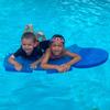 Hank the Hippo Foam Floating Mat Made in the USA - Durable Swim Training Aid No Custom Logo Yellow Medium (48" x 24" x 1.5") view 3