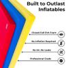Aquamentor Pool Mat - Closed-Cell EVA Foam Polyurethane, Floating Swim Training Aid, Swimming Float, Pool Floats Water Mat and Beach Foam Mats for All Ages - 48" x 48" x 1.5" Red view 3