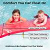 Aquamentor Pool Mat - Closed-Cell EVA Foam Polyurethane, Floating Swim Training Aid, Swimming Float, Pool Floats Water Mat and Beach Foam Mats for All Ages - 48" x 48" x 1.5" Red view 4