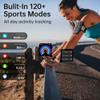 Fitness Tracker Answer/Make Calls, Smart Watch with Blood Pressure, Blood Oxygen, 24/7 Heart Rate Monitor, 120+ Sport Mode Activity Tracker, Waterproof Sleep Tracker for Women Men view 4