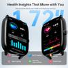 Fitness Tracker Answer/Make Calls, Smart Watch with Blood Pressure, Blood Oxygen, 24/7 Heart Rate Monitor, 120+ Sport Mode Activity Tracker, Waterproof Sleep Tracker for Women Men view 3