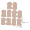 10Pcs Cotton Underarm Sweat Pads for Men, Khaki Sweat Stain Shields view 2