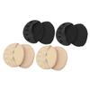 Women Open Toe Socks 4 Pairs Cotton Sponge Half Palm for High Heels view 1