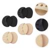 Women Open Toe Socks 4 Pairs Cotton Sponge Half Palm for High Heels view 4