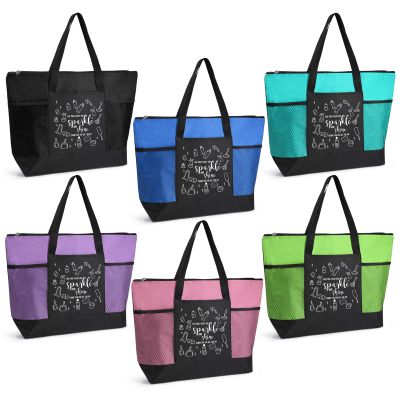 Sunnymove 6 Pack Custodian Appreciation Gifts Tote Bag, Clean, Classic