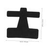 Black Toe Protector Patches Adjustable Support 6pcs for Sports, Precut view 2