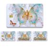 4 PCS Butterfly Credit Card Skin Cover Stickers Set - Waterproof Removable Debit Card Skins for Debit Card Stickers Elegant PVC ID Cover Anti-wrinkling- (Butterfly Style 1) view 1