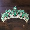 KAYTMSDIQueen Crystal Tiaras And Crowns For Women Girls Party Birthday Wedding Dress Crown Hair Jewelry Accessory Gold EN8 view 4