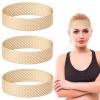 guduling 3pcs Silicone Wig Grip, Wig Grip Headband, Silicone Material, Elastic Fixed Non-Slip Wig Bands No Slip for Men and Women, Sweat-Proof Shaping, Skin Color view 1