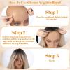 guduling 3pcs Silicone Wig Grip, Wig Grip Headband, Silicone Material, Elastic Fixed Non-Slip Wig Bands No Slip for Men and Women, Sweat-Proof Shaping, Skin Color view 4