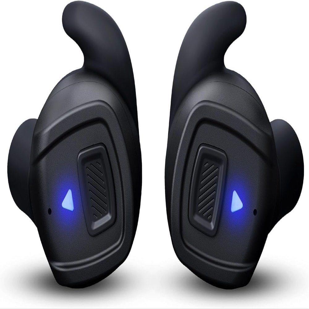 GLORYFIRE Shooting Ear Protection Earplugs, Bluetooth Hearing Protection Earbuds for Noise Reduction(Dark)