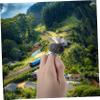 2.5x17.5 Mini Monocular Telescope, Ultra Compact Plastic Portable Scope view 4