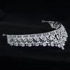 5A Cubic Zirconia Bridal Tiara Crown - CH10481 Princess Headpiece view 4