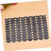 40 Pairs Black TPU Sole Patches for Sandals and Shoe Soles view 3