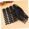 40 Pairs Black TPU Sole Patches for Sandals and Shoe Soles view 4