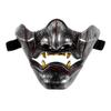 Beaupretty Japanese Mask Cosplay Scary Tengu Demon Half Face Mask view 1