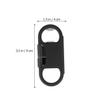 POPETPOP Keychain Data Cable Bottle Opener for Phones, Black Metal view 2