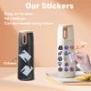 200 Pcs Neon Stickers Cool Neon Sticker for Adults Neon Aesthetic Vinyl Waterproof Stickers for Water Bottles Laptops Bike Scrapbooking Journaling view 3