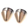 Ipetboom 3 Pairs Metal Shoe Tip Covers for High Heels Pointed Toe Protectors in Gold Silver Gunmetal Elegant Caps to Repair and Extend view 1