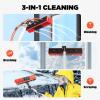 26FT Telescopic Water-Fed Pole Kit with Rotating Brush, 20M Hose, Lightweight Aluminum for High-Reach Window & Solar Panel Cleaning, Roof, Caravan, Outdoor Glass view 3