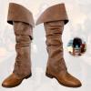Pirate Boot Covers Medieval Renaissance Costume for Mens Womens view 2