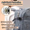 6Pcs Double Opening Lock Zipper Pull Replacement Clips, Small Carabiner Clips, Zipper Locks Anti Theft Deterrent for Bag Luggage Pickpocket Backpack Purse Travel Suitcase (Assorted) view 4