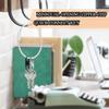 CooBigo 6pcs Anti Theft Zipper Lock Small Carabiner Clip for Luggage view 4