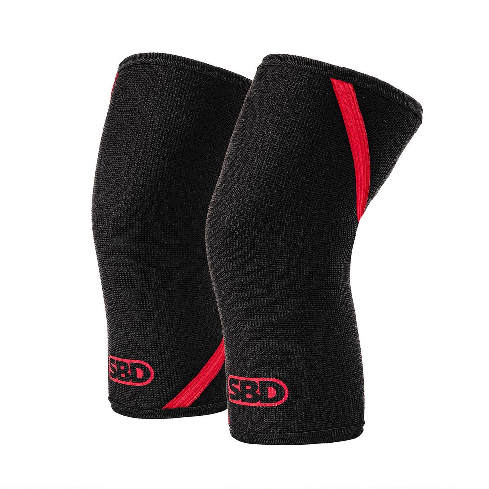 SBD 7mm Powerlifting Knee Sleeves - IPF Approved - Maximum Support