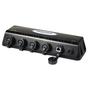 Marine Network Port Expander - GMS 10 | Connect Multiple Chartplotters and Sensors | 5 Port | Plug and Play | With Mounting Hardware, RJ-45 and Power/Data Cable