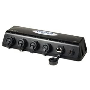 Marine Network Port Expander - GMS 10 | Connect Multiple Chartplotters and Sensors | 5 Port | Plug and Play | With Mounting Hardware, RJ-45 and Power/Data Cable