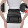 Abdominal Binder Post Surgery Postpartum Belly Band, C-section Belly Binder, Girdle for Postnatal, Adjustable Belly Wrap, Stomach Compression Hernia Belt For Men or Women After Pregnancy, Hysterectomy view 4