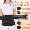 Abdominal Binder Post Surgery Postpartum Belly Band, C-section Belly Binder, Girdle for Postnatal, Adjustable Belly Wrap, Stomach Compression Hernia Belt For Men or Women After Pregnancy, Hysterectomy view 3
