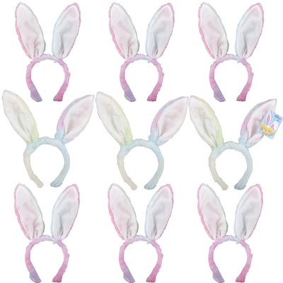 Plush Cotton Candy Bunny Ears