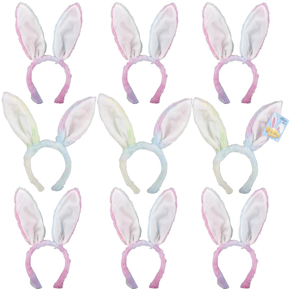 Plush Cotton Candy Bunny Ears