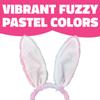 Plush Cotton Candy Bunny Ears view 3