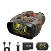 Yehtreh Night Vision Goggles for Kids with Memory Card, 8X Zoom Kids Night Vision Binoculars - 1080P HD Digital Camera, Great Birthday Gifts for 3-8 Year Olds.Camouflage view 1