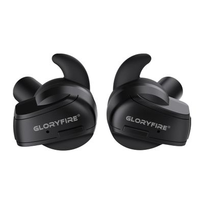 GLORYFIRE Shooting Ear Protection & Amplification Ear Plugs, Cool Black