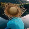 2pcs Hawaiian Straw Hat for Women - Woven Sun Shade Hat - Tropical Party Headpiece - Fun Mexican Sombrero Beach Decoration - Summer Vacation view 4