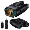 Night Vision Goggles with AI Smart Rangefinder,4K Video Full Dark HD Night Vision Binoculars for Hunting, 8X Digital Zoom with 32GB SD Card,USB-C Rechargeable view 1